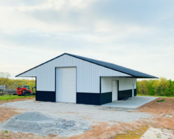 30x50x12 With 12ft Lean